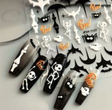 Halloween - 5D nálepky na nehty - č.2