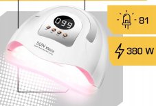 Nehtyprofi UV/LED lampa na nehty MAX 380 W