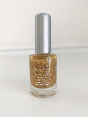 Lak na nechty Zlatý glitter Dekor - č.73  10ml