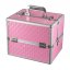 Nehtyprofi Kozmetický kufrík XL Cube 3D - ružový
