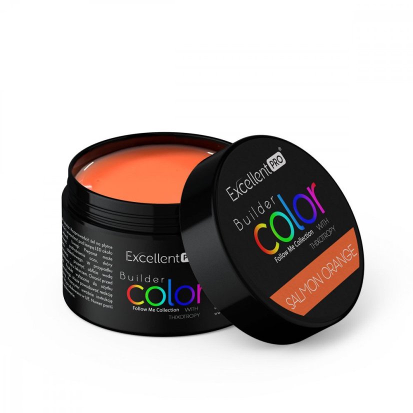 STAVEBNÍ GEL S THIXOTROPY FAREBNÝ - Lososovo oranžová,15g