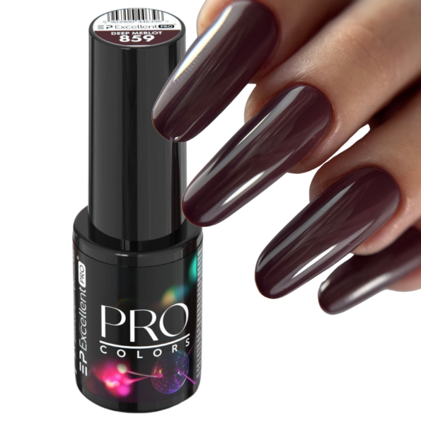 Gel Lak Pro Colors 859 DEEP MERLOT 7g