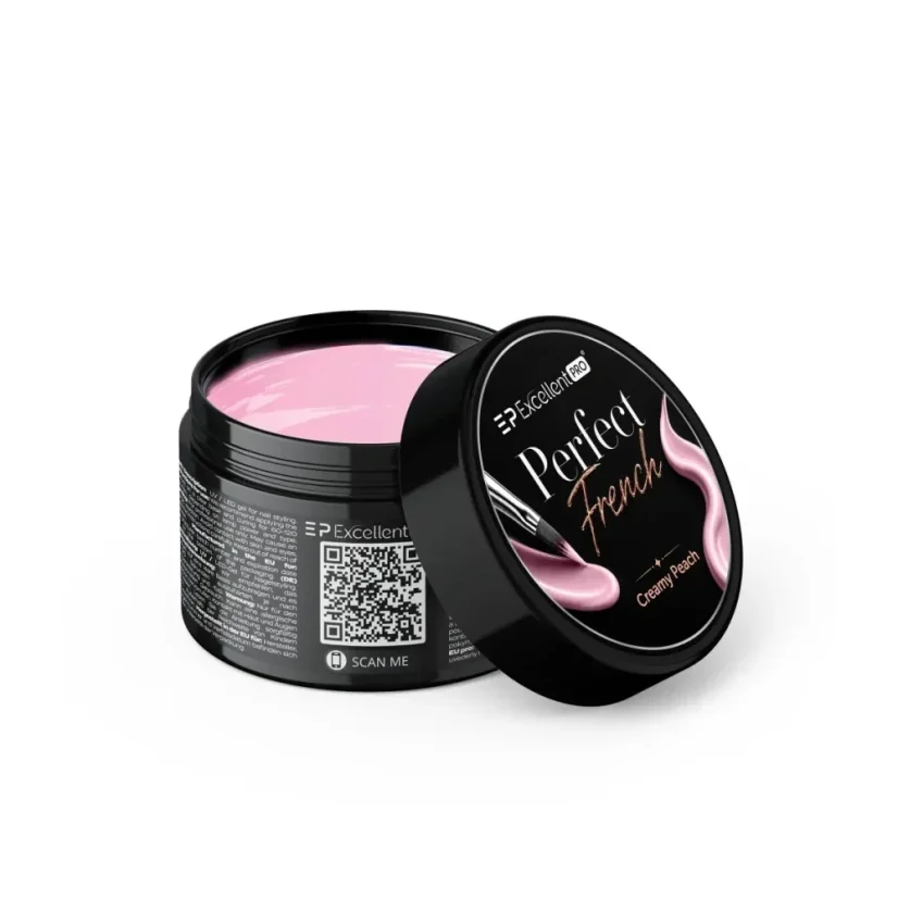 Perfect French Creamy Peach – gél na francúzsku manikúru a zdobenie 4g