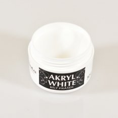 Akrylový pudr prášek - bílá 30g
