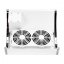Odsávačka prachu s dvoma ventilátormi - biely 80 W