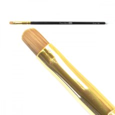 Štětec na gél č.6  Oval černý