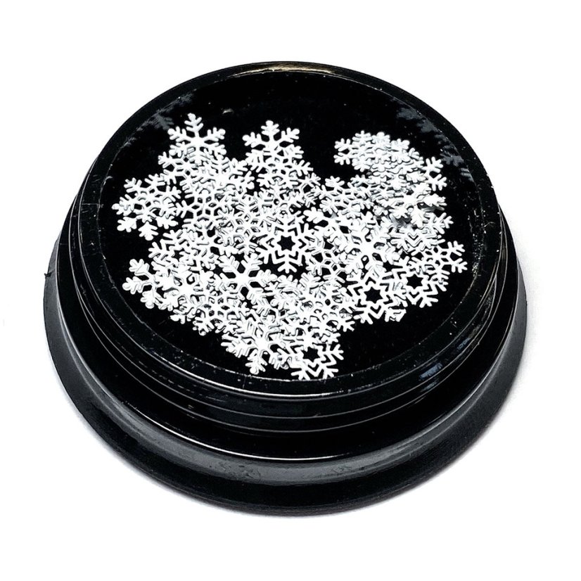 Nehtyprofi Luxusná bižutéria - Metal snowflakes