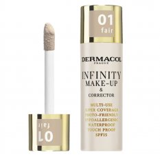 Dermacol Infinity make-up&korektor č.01 fair 20 g