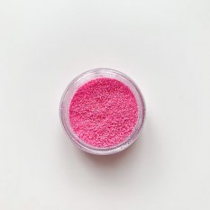 Brokát na zdobenie nechtov - Ružová