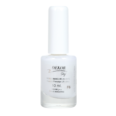 Dekor lak na nehty - Porcelán s UV efektem - bělící 10 ml