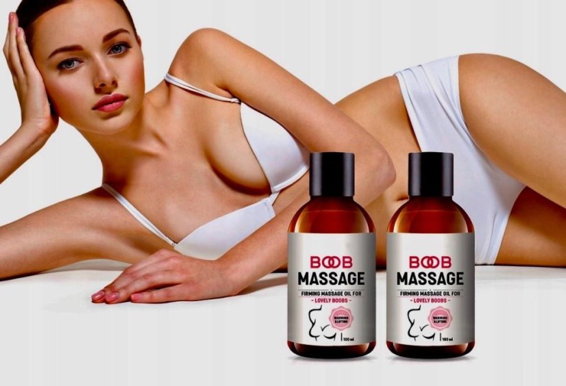 MASÁŽNY OLEJ NA POPRSIE, SPEVŇUJÚCI A PREHRIEVACÍ 100 ml