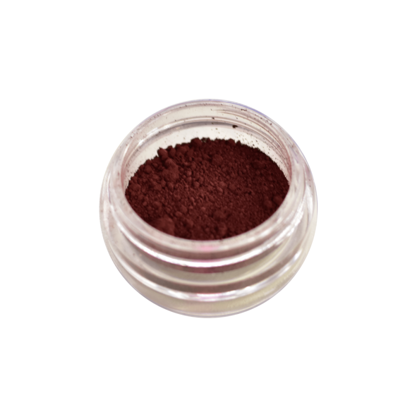 Barevný pigment na nehty - Tmavě-hnědá