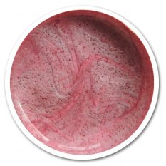 UV/LED gel na gelové nehty Glitter G68 - Rose Red 5 ml