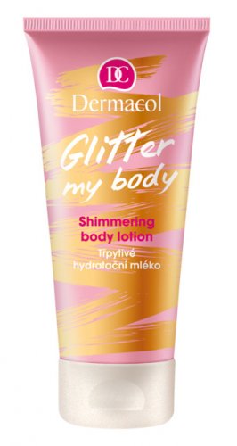 Dermacol Třpytivé hydratační mléko Glitter My Body (Shimmering Body Lotion) 200 ml