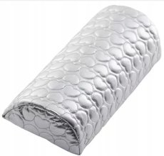 Nechtyprofi Podložka na manikúru pod ruky - Silver so srdiečkami