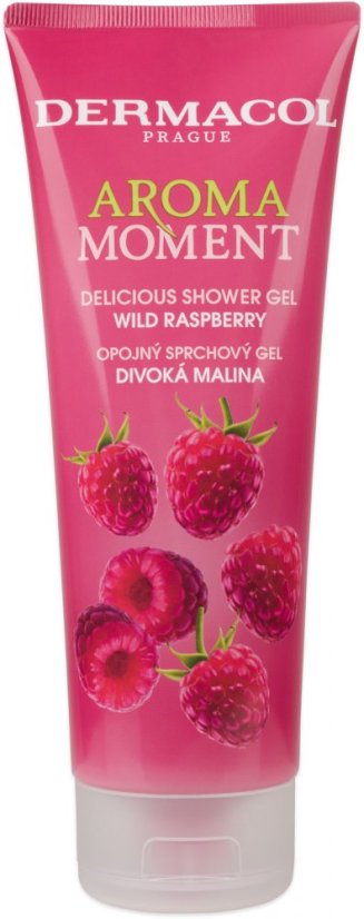 Dermacol Aroma Moment opojný sprchový gél Divoká malina, 250 ml