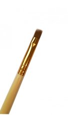 Štětec - přírodní vlas č.4 plochý, rovný