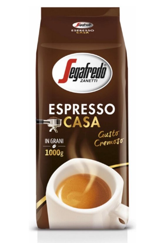 Segafredo Espresso Casa zrnková káva 1kg
