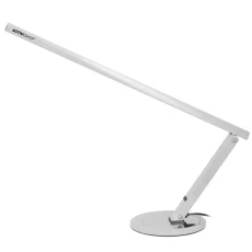Kosmetická stolní LAMPA - SLIM LED - hliník-stříbrná