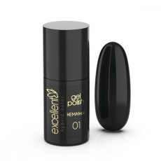 Gel lak Hypoalergenní Hema Free Černý 5 ml.