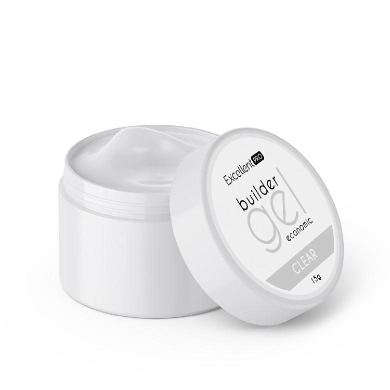 Excellent Pro UV/LED gél na nechty Economic - Clear 15ml