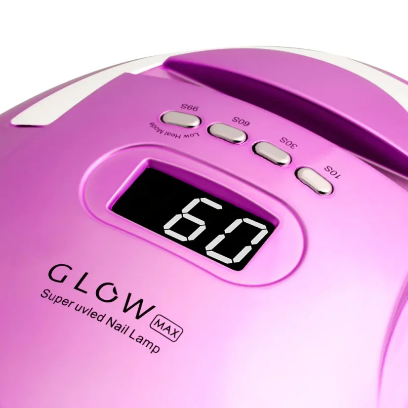 Lampa UV/LED Glow F2 RC 220W - Růžová