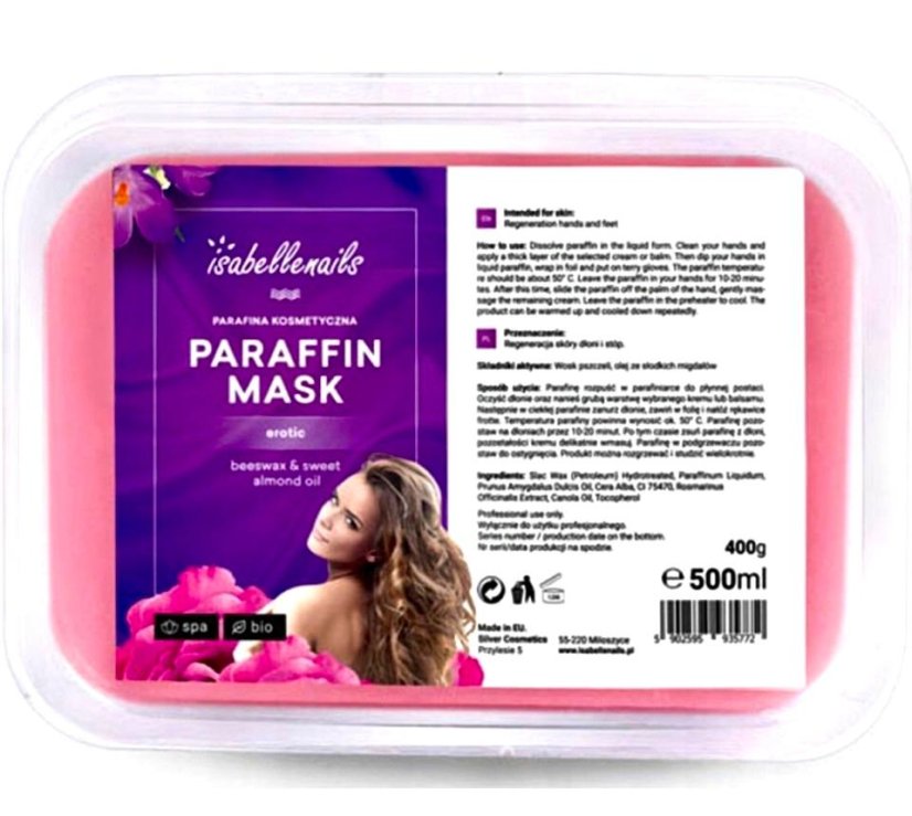 Kozmetický parafín s vôňou EROTIC - 500 ml