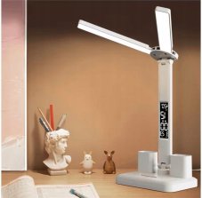 6 v 1 dvojitá LED kozmetická stolná lampa