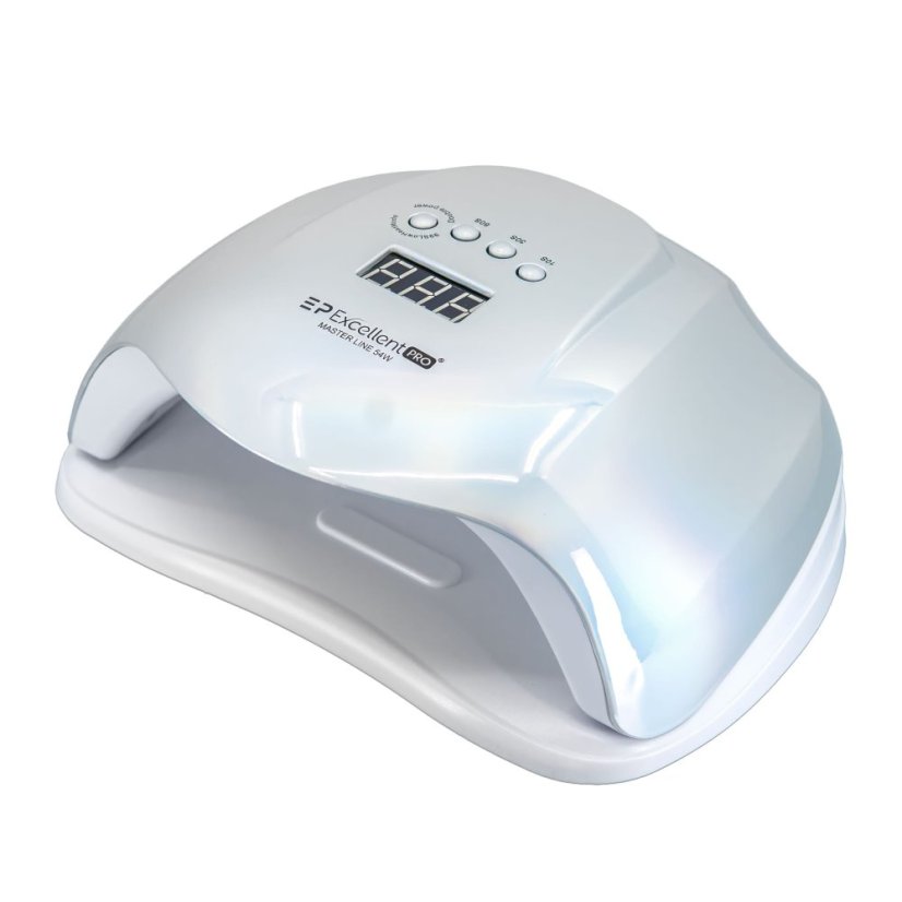 Lampa na gelové nechty Excellent Pro 54W Master line Silver