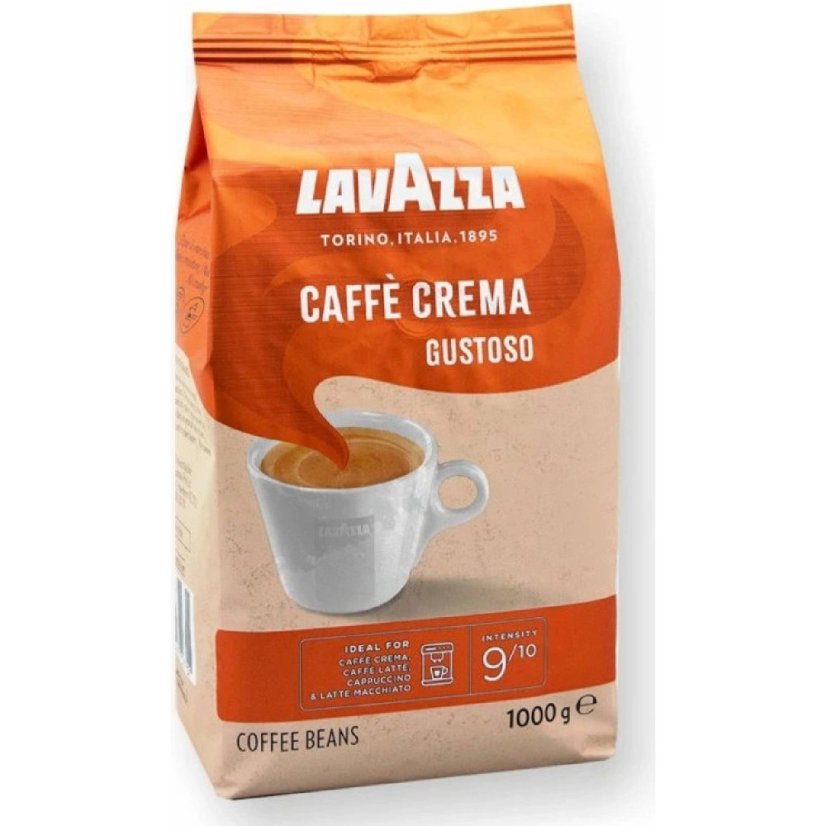 Lavazza Caffe Crema Gustoso zrnková káva 1kg