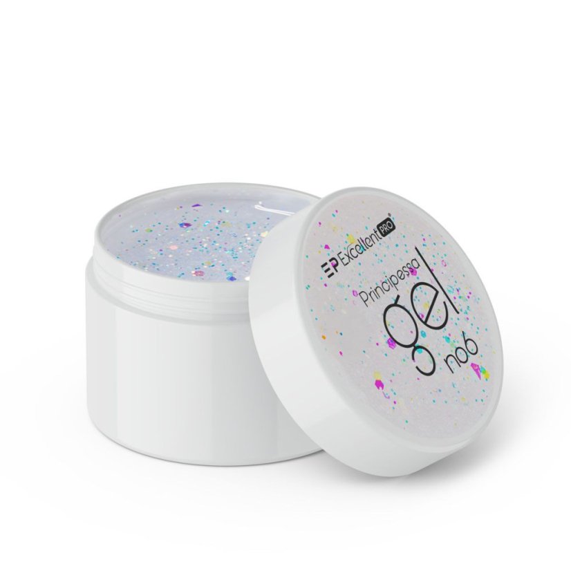 EXCELLENT PRO GEL S TŘPYTKAMI PRINCESSA EFEKT 06 ,15 g