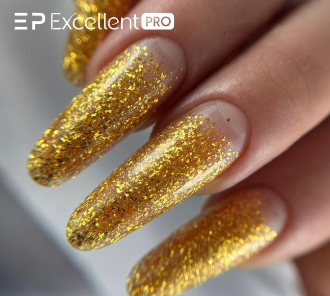 Thixotropy gel s efektem - Gold Obsession 15g
