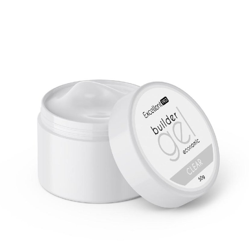 Excellent Pro UV/LED gél na nehty Economic - Clear 50g