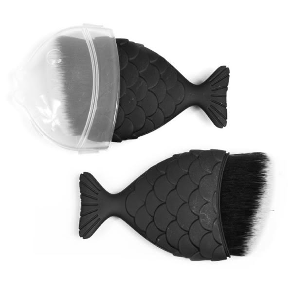 štětec na prach - černá rybka