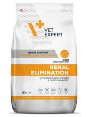 VetExpert RENAL ELIMINATION - suché veterinárne diétne krmivo pre psy 2kg