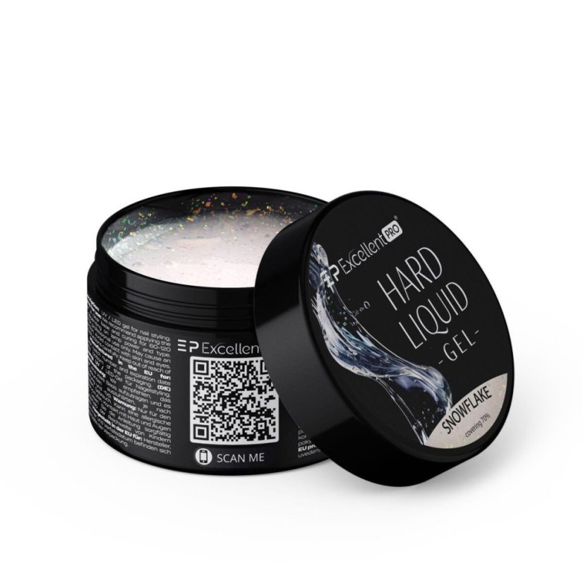 Hard Liquid Gel Snowflake 15g