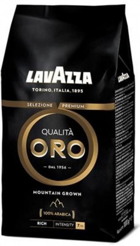 Lavazza Qualità Oro Mountain Grown zrnková Káva 1 000 g