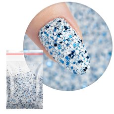Efektové kousky na nehty Aurora Flakes – č. 7, 5 g