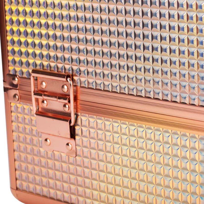 Kosmetický Kufřík M - Metallic Gold