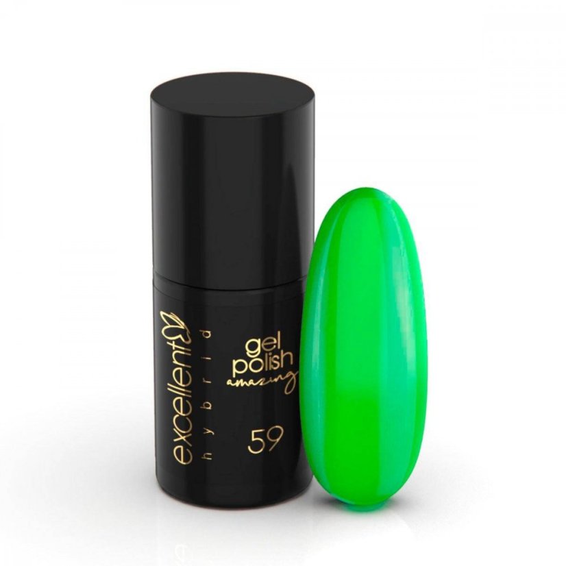 UV/LED Amazing gél lak na nechty č.59 - zelené jablko 5ml