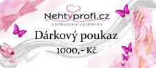 Dárkový poukaz v hodnotě 1000Kč Nehtyprofi.cz