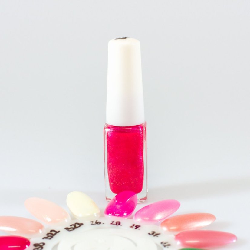 Lak na nehty Bellisima B28 - Scintillante fragola 5 ml