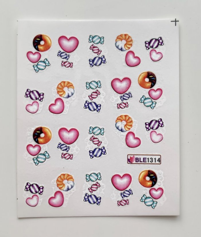 Vodolepky na zdobení nehtů - Candys BLE1314