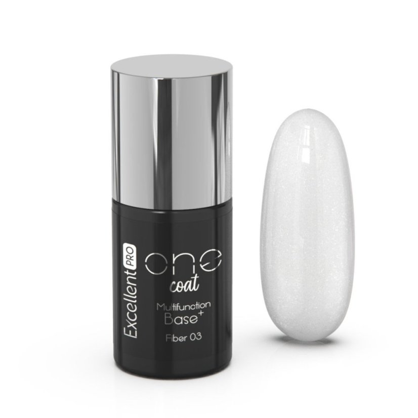 One Coat Multifunction Fiber Base Sparkling Snow (03) 7g