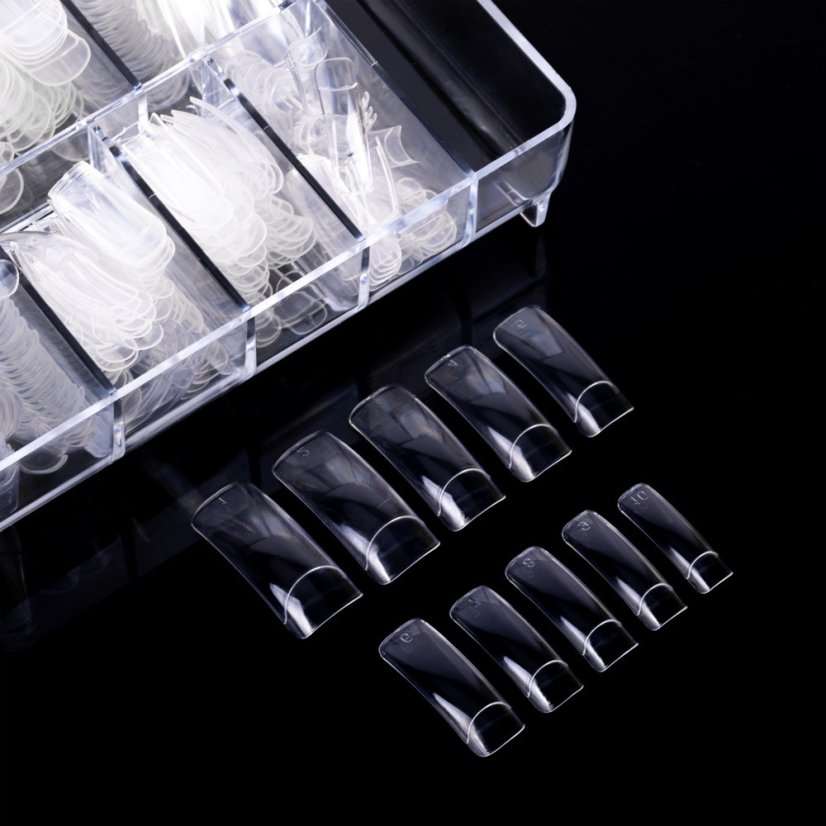Nechtové tipy clear box 500 ks