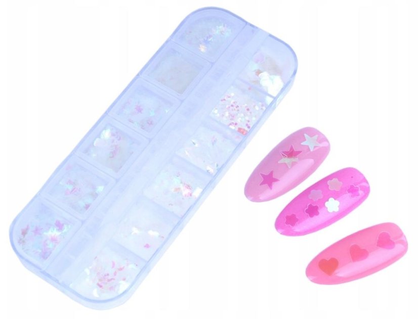 SADA OZDÔB NA NECHTY SRDIEČKA, HVIEZDIČKY, BODKY