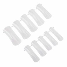 Dual Formy na nehty – Model 4 Clear (100 ks)