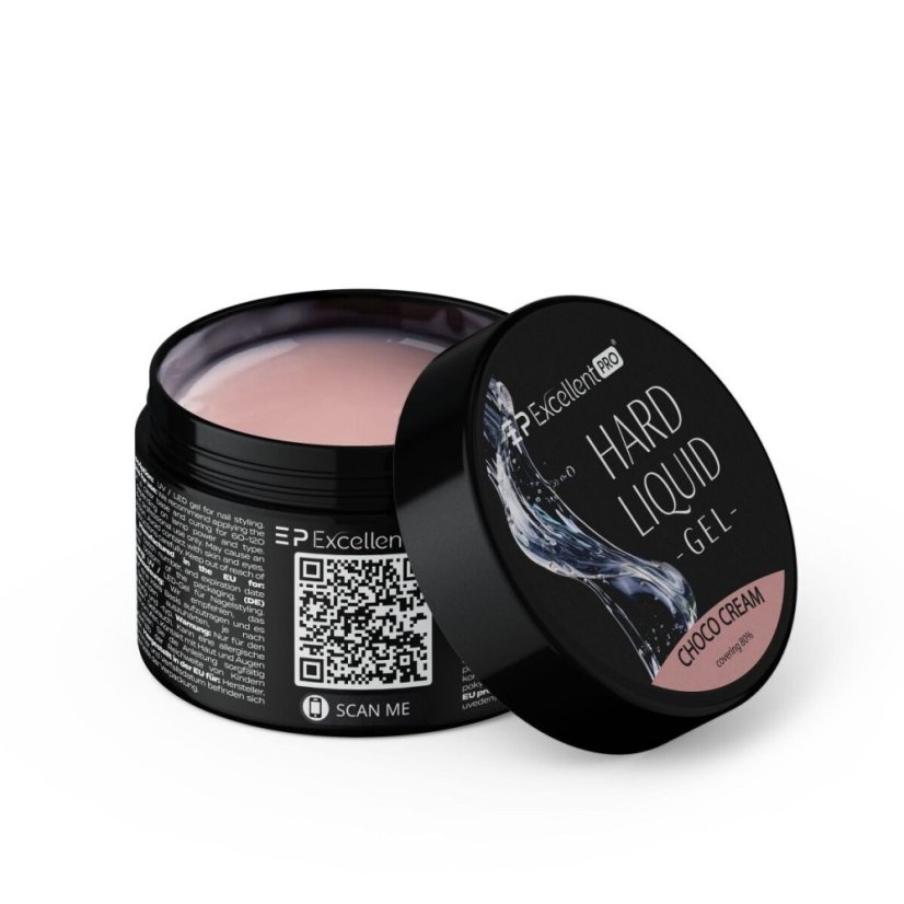 Hard Liquid Gel Choco Cream 15g