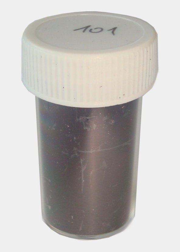 Zdobící fólie na nehty - Tmavě hnědý lesk č. 101