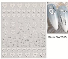 Nálepky - srdíčko